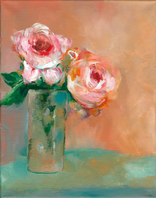 The Same Day Rose Painting